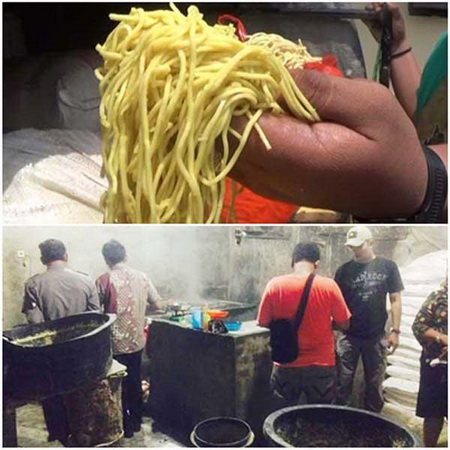 Astaga....Lokasi Pabrik Mie Kuning Formalin Berada di Panam